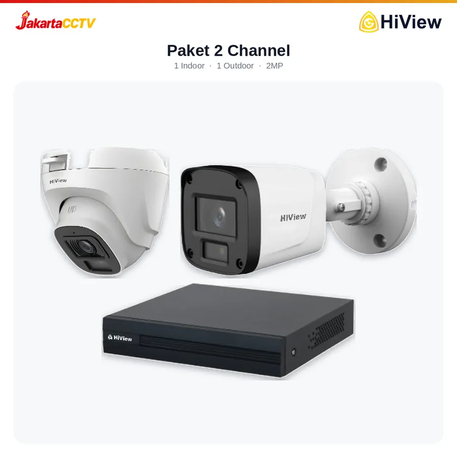 Paket CCTV HiView 2 Channel