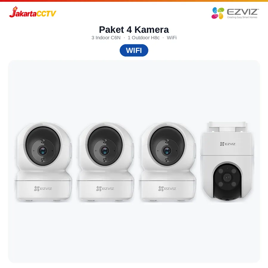 Paket CCTV Ezviz 4 Channel