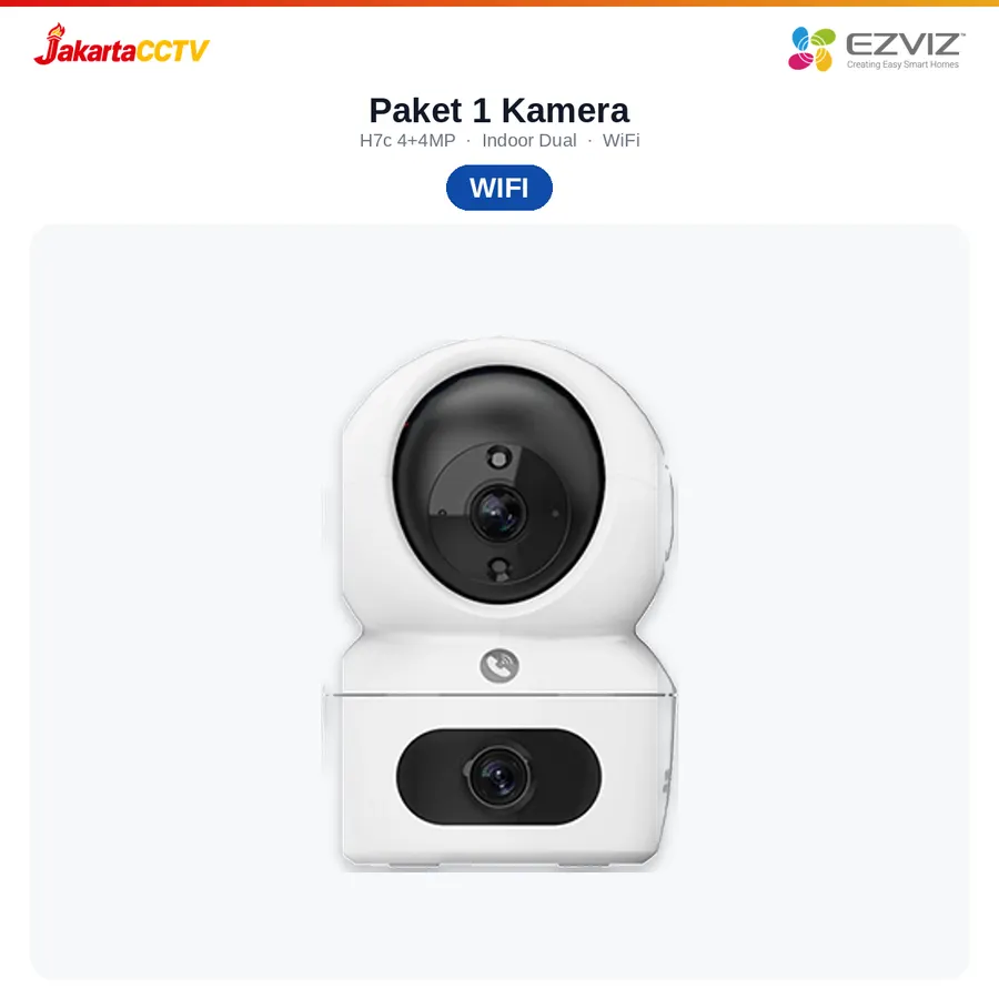 Paket CCTV Ezviz H7c 4+4MP