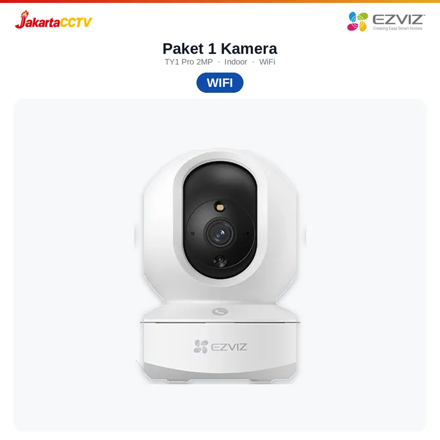 Paket CCTV Ezviz TY1 Pro 2MP
